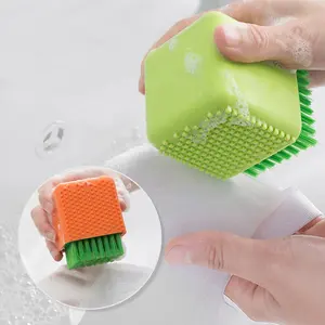 Wholesale cheap household tool silicone shoes underwear soft hair clean laundry brush