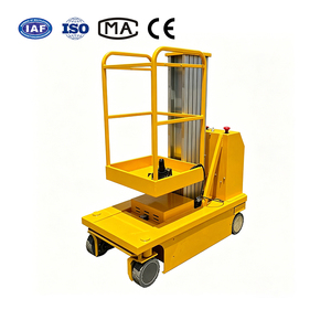 Plateforme élévatrice à rail pour marchandises, ascenseur vertical de fret pour entrepôt et entrepôt à plusieurs étages, manutention de matériaux sur plusieurs niveaux - Product Image 6