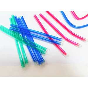 Ejecteur de salive en plastique jetable, coloré, <span class=keywords><strong>PVC</strong></span> de haute qualité pour la chirurgie buccale et l'utilisation en clinique, pack d'ejecteurs de salive - Product Image 2
