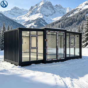 Maisons conteneurs économiques <span class=keywords><strong>à</strong></span> 2 chambres, maisons préfabriquées portables, mini-maisons, maison préfabriquée modulaire, restaurant conteneur de luxe - Product Image 1