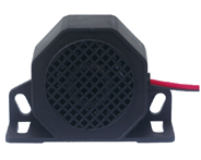 Alarme de recul LED DC 12-80V 92-107dB, 3 niveaux de volume et 2 modes sonores, avertisseur sonore de recul pour voiture, camion, chariot élévateur