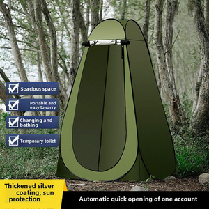 Tenda Doccia Pop-up per Campeggio, Tenda Portatile Istantanea per Cambiarsi con Finestra di Ventilazione e Borsa per il Trasporto, Bagno Privato per Esterni - Product Image 2