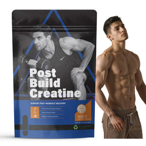Créatine naturelle post-entraînement, L-glutamine, dextrose, BCAA, formulations personnalisées, marque privée, certifié GMP, HALAL, NON-OGM, poudre pour adultes - Product Image 2