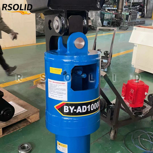 Rsoliddiesel Foreuse hydraulique BY-AD1000 BY-AD80, accessoire de forage pour excavatrice, pour trous de pilotage de pieux solaires et trous de pieux - Product Image 4