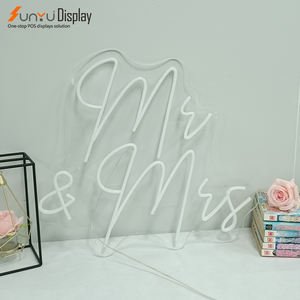Conception libre personnalisée en gros Mr et Miss Neon Wedding Home Party Decoration Neon Lights - Product Image 3