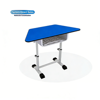 Ensemble de bureau et de chaise pour enseignant et élève Bo Jiao, moderne, pour salle de classe - Réglable en hauteur, écologique, meubles durables