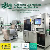 Machine de marquage laser intelligente pour le codage de la date de production, inspection et rejet automatiques des défauts en ligne à haute vitesse