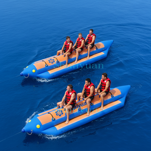 เรือกล้วยเป่าลมคุณภาพสูงสำหรับกีฬาทางน้ำ เรือกล้วยเป่าลมแบบพกพาที่ปรับแต่งได้สำหรับการใช้งานเชิงพาณิชย์ - Product Image 2