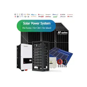 10kva Zonne-Energie Systeem Thuis Power 5kw 10kwh 3kw 5kva 20kw 10kw Off Grid Zonne-Energie Systeem Compleet 3 Kw Met Batterij