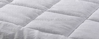 Surmatelas épais personnalisé en microfibre polyester pour lit King/Queen/Full Size, avec coussin supérieur pour hôtel et maison