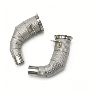 Nuovo Collettore <span class=keywords><strong>di</strong></span> <span class=keywords><strong>Scarico</strong></span> in Acciaio Inox per Porsche 911 992 Turbo 2023, Sistema <span class=keywords><strong>di</strong></span> <span class=keywords><strong>Scarico</strong></span> ad Alto Flusso con Silenziatore Tuning - Product Image 1