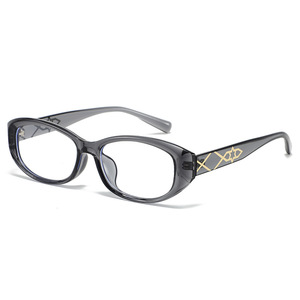 SPOEN Cat Eye <b>Eyeglasses</b> Brown Full Rim Women Optical <b>Frames</b> Clear Lenses Medium Size - Product Image 5