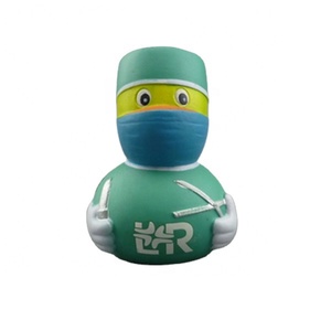 Custom Cartoon Animal Duck PU Foam Stress Ball Squishy Toy Gift for Promotional Use