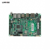 LIMYEE Vente en gros d'ordinateurs de bureau sans ventilateur Intel 14e génération Ultra DDR5 LVDS/DP/ 2 LAN, carte mère industrielle embarquée de 3,5 pouces