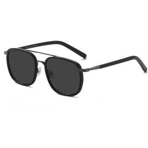 Gafas de Sol de Metal Retro UV 400 de Estilo Simple, Resistentes al Viento, Venta Directa de Fábrica para Hombre y Mujer, Material de las Lentes TAC - Product Image 1