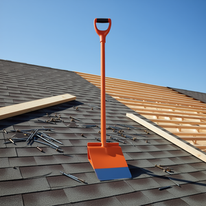 Pelle à tuiles avec poignée en D, acier 45, outil de toiture léger, multi-outils - Product Image 2