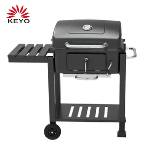 Keyo Barbecue Grill Suppliers Grill weagon Multi Purpose Outdoor Large Trolley Charcoal Bbq Grill