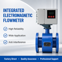 Medidor de Flujo Electromagnético Industrial NOVA con Revestimiento de PTFE, 4 a 20 mA, Modbus RS485