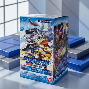 ดิจิมอน TCG เซพิชัลบูสเตอร์เวอร์ชั่น 1.0 BTK-1.0 กล่อง 24 ซอง ของแท้จากเกาหลี ซีลปิดสนิท การ์ดสะสมอนิเมะ เกมการ์ดสะสม ขายส่ง - Product Image 2