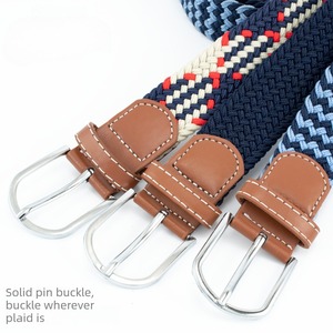 Genuine Cow Leather <b>Belt</b> for Men Alloy Pin Buckle Formal Business Waist Strap <b>Elastic</b> Women <b>Belt</b> Wholesale Accessory - Product Image 3