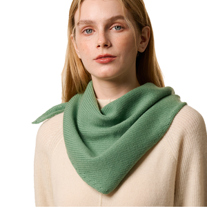 2025 Phong Cách Mới Của Phụ Nữ 30% Cashmere Dệt Kim Vuông Khăn Tam Giác Khăn Choàng Với Ấm Hơn Cho Mùa Thu Và Mùa Đông - Product Image 4