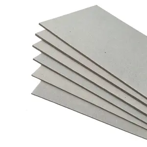 Manufacture Factory Thickness 1-3mm Both Side Grey Paper Board Gray Cardboard Sheets 210mm*297mm
