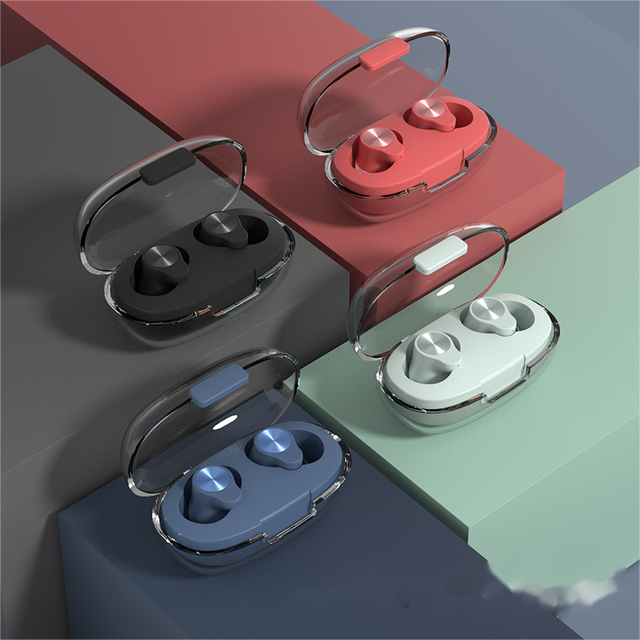 TWS Earphone Smart Ear Buds In-Ear Earhooks Truly Wireless In-Ear Earbud Headphones with Mic and LIfe Waterproof