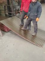 Tablero Fenólico Marrón Rojizo de Primera Clase para Construcción Exterior Contemporánea RUIHE, E1, Anticorrosivo, Impermeable, Ecológico, Marino
