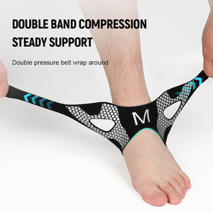 Attelle <span class=keywords><strong>de</strong></span> cheville <span class=keywords><strong>de</strong></span> compression élastique douce, bandages <span class=keywords><strong>de</strong></span> sport avec protection légère contre les blessures - Product Image 4