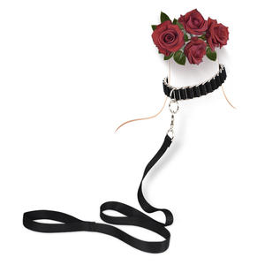 Collar de sujeción BDSM para juegos de pareja, cosplay, collar de sujeción erótico con tiras de sujeción y fetiche de bondage. - Product Image 2