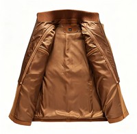 Manteau en laine noir à double col pour homme, mi-long, décontracté et élégant pour l'automne et l'hiver