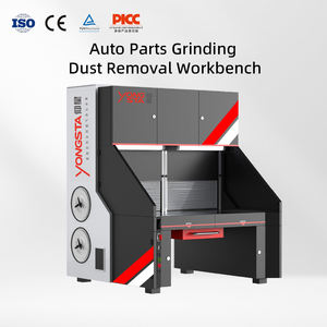 Collecteur de poussière de table à aspiration descendante Yongsta haute efficacité, efficacité de filtration de 99,99 %, 5 HP, réservoir de 15 gallons pour usage industriel - Product Image 1