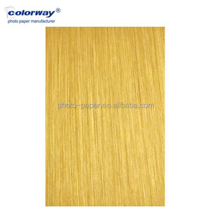 Papel adhesivo de vinilo de inyección de tinta recubierto Digital imprimible impermeable dorado A3 A3 + A4 vinilo imprimible de inyección de tinta personalizado tamaño A4 - Product Image 3