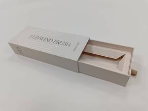 Cajas de regalo de cajón rígido a precio de fábrica, caja personalizada de laminación mate de cartón deslizante de 2mm de espesor para cepillo de pelo - Product Image 4