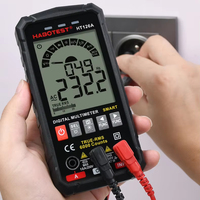 Habotest HT126A AC DC True RMS Data Hold Kapasitansi Elektrik Auto Range 6000 Counts Intrinsically Safe 600V Multimeter