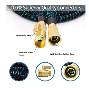 Vente directe d'usine 100FT <span class=keywords><strong>tuyau</strong></span> d'eau <span class=keywords><strong>souple</strong></span> en caoutchouc magique <span class=keywords><strong>tuyau</strong></span> d'eau Flexible extensible pour la maison et le jardin - Product Image 3