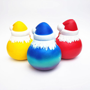Juguetes de Espuma de PU de Santa Claus de Jincan, Juguetes de Navidad de Rebote Lento, Juguetes de Simulación para Aliviar el Estrés, Regalos Artesanales para Niños - Product Image 4