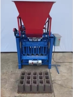 Machine à fabriquer des blocs creux à prix d'usine 2026, très vendue, pour la construction, modèle 4-35A, machine à briques en ciment non cuites