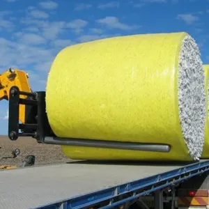 Cotton Bale Packing Wrap Film Yellow Convenient And User-Friendly Cotton Wrap Film