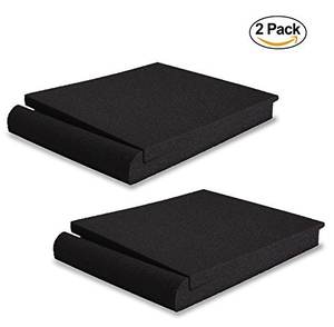 微穿孔声学泡沫声学金属面板家用工作室监视器扬声器泡沫工作室监视器扬声器泡沫垫2包 - Product Image 5