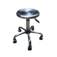 Chaise ESD de laboratoire multifonction avec tabouret mobile à hauteur réglable pour atelier et dentaire