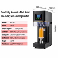 Machine de scellage automatique commerciale pour canettes de boissons en PET, scelleuse de bocaux en plastique, aluminium et laiton, fermeuse de canettes de soda