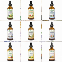 Mélange d'huiles essentielles naturelles pour le soulagement du stress, encens et lavande, huiles parfumées pour l'aromathérapie, parfum corporel, fabrication de bougies