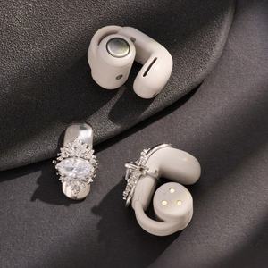 <span class=keywords><strong>Écouteur</strong></span>s à pince d'oreille, <span class=keywords><strong>écouteur</strong></span>s ouverts pour le <span class=keywords><strong>sport</strong></span>, légers, confortables, ajustement stable, <span class=keywords><strong>écouteur</strong></span>s sans fil avec décoration de luxe - Product Image 2