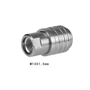 厂家直销高压水枪自动锁不锈钢1/4 ”适配器管件适配器快速连接器 - Product Image 2