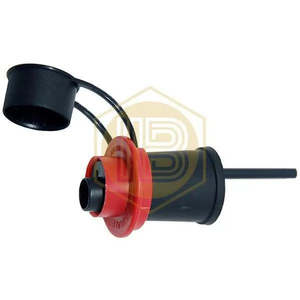 Tappo ermetico in gomma per bottiglie con chiusura in sughero - Product Image 3