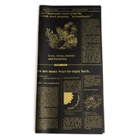 Papier mat imperméable à motifs végétaux pour emballage floral, idéal pour les fleuristes, les bouquets et les emballages cadeaux - Vente en gros