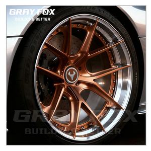 GRAYFOX Nuovi Cerchi Auto Forgiati Bipartiti Concavi Profondi Bronzo 18-<span class=keywords><strong>21</strong></span> Pollici 5x112/114.3/120 per VOSSEN BMW M2 F80 F82 F90 E4 - Product Image 1