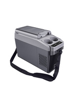 Réfrigérateur de voiture portable Coolride 15L avec accoudoir central, compresseur, grande capacité pour véhicules commerciaux, garantie 1 an