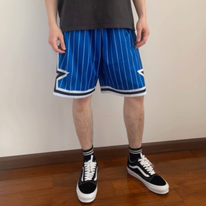 Vente en gros de shorts personnalisés en polyester sublimés double couche pour hommes shorts athlétiques en maille de basket-ball - Product Image 4